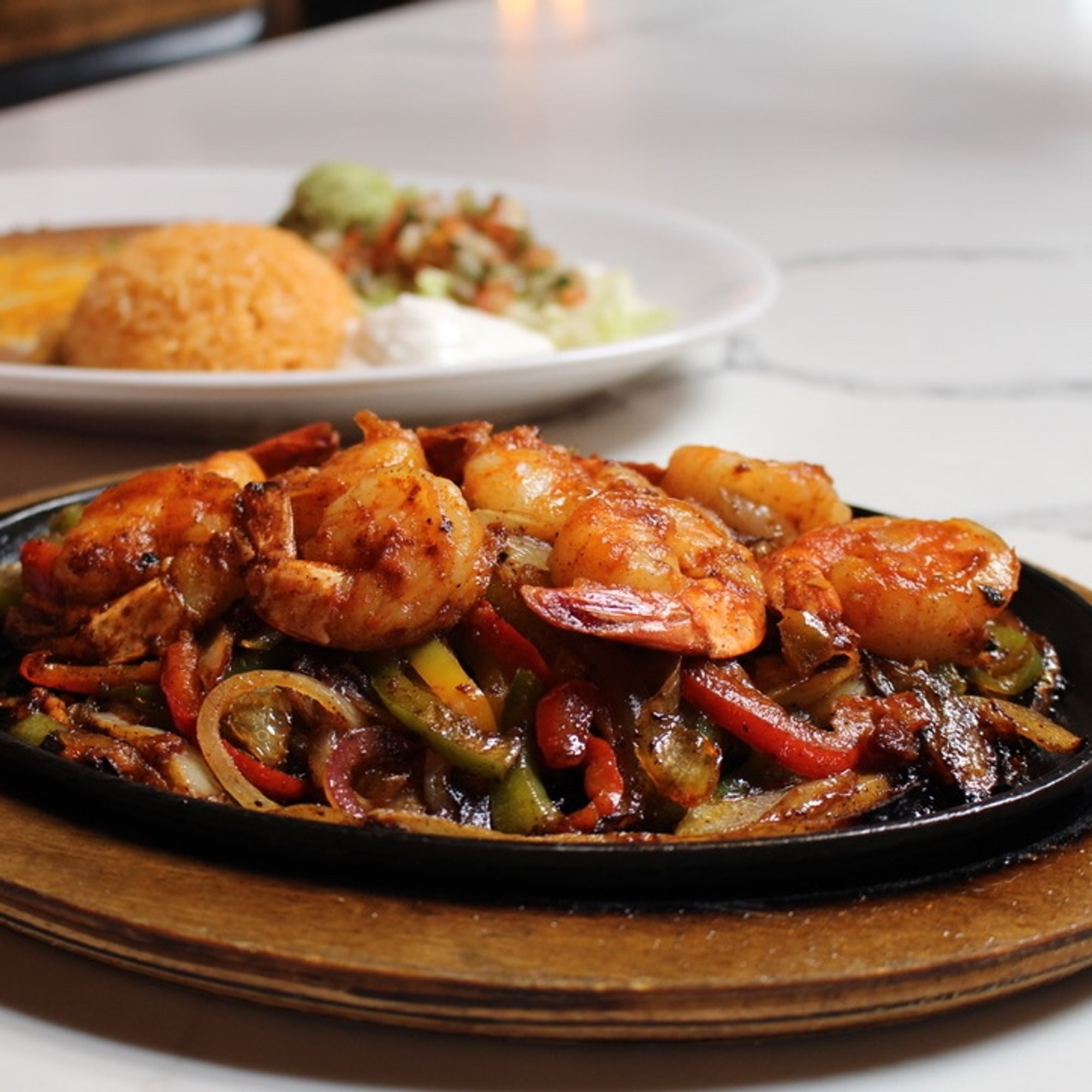 Shrimp Fajitas