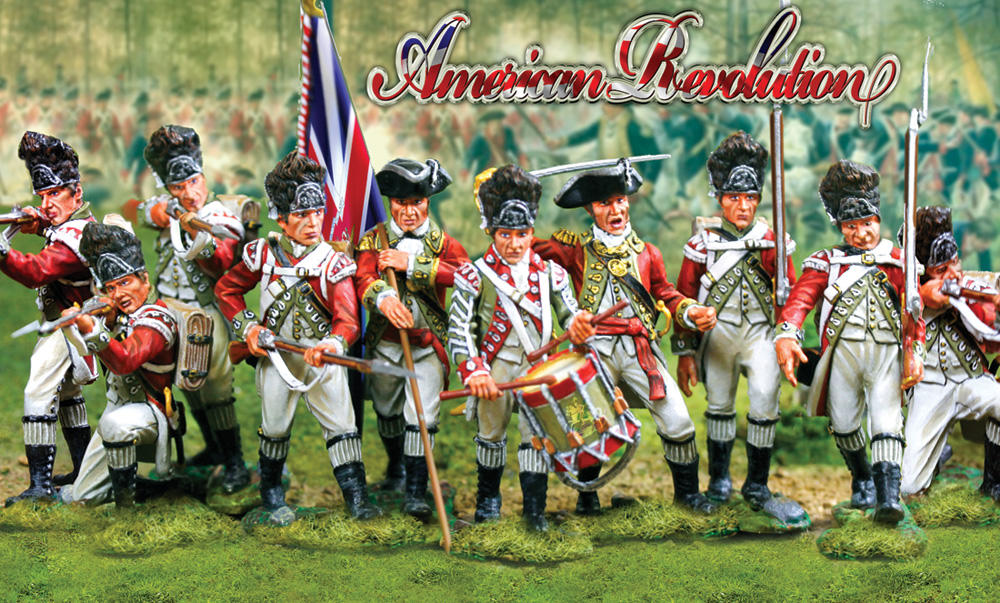 American Revolution British Grenadier set