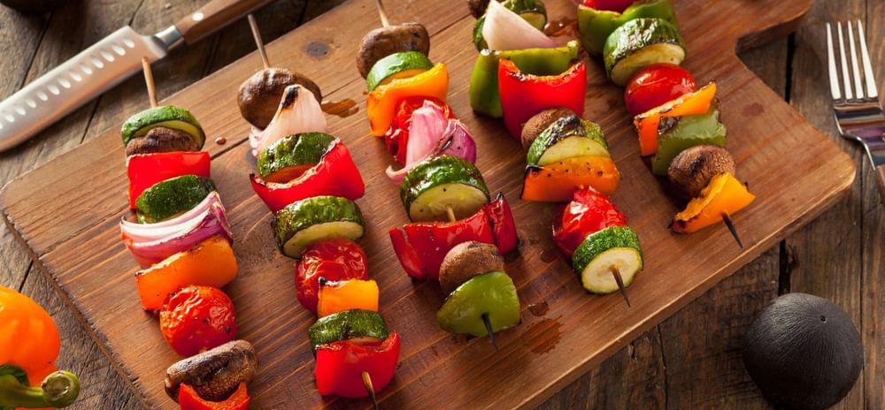 Grilled Vegetables Shish