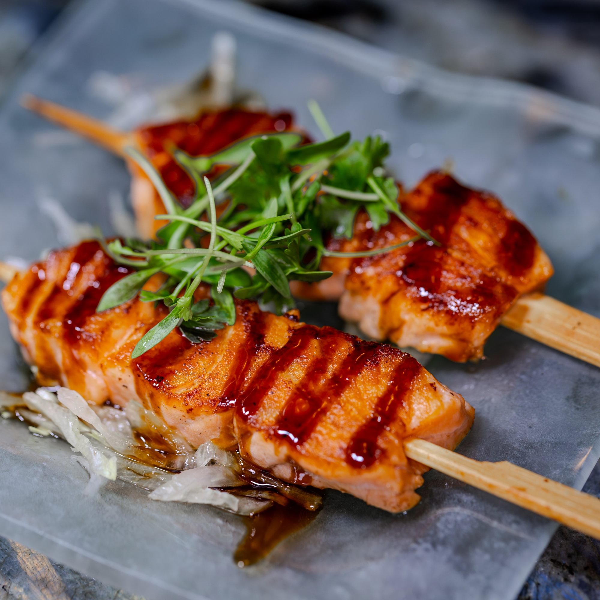 Salmon Skewers