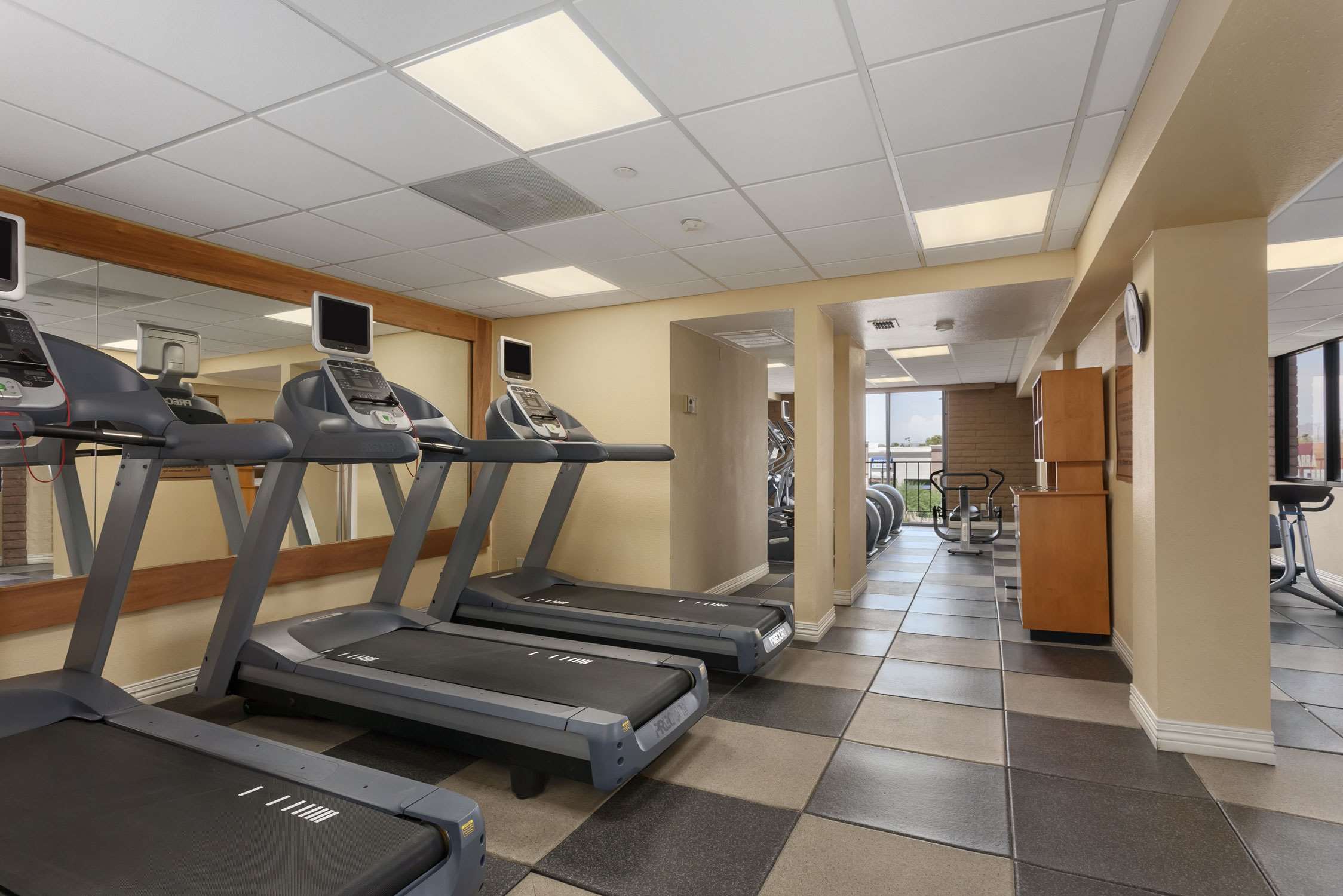 Health club  fitness center  gym