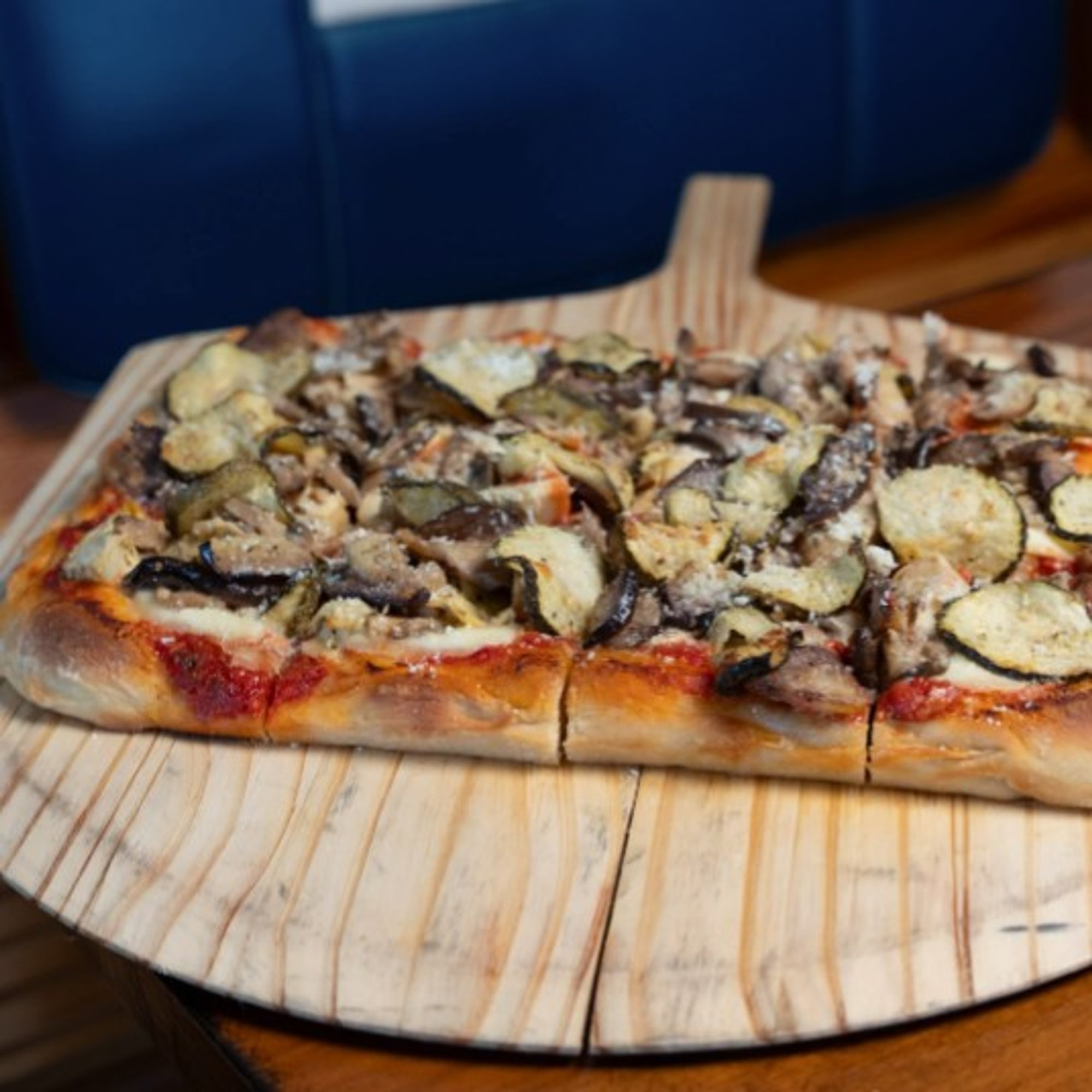 Macri's Famous Veggie Pizza Al Taglio
