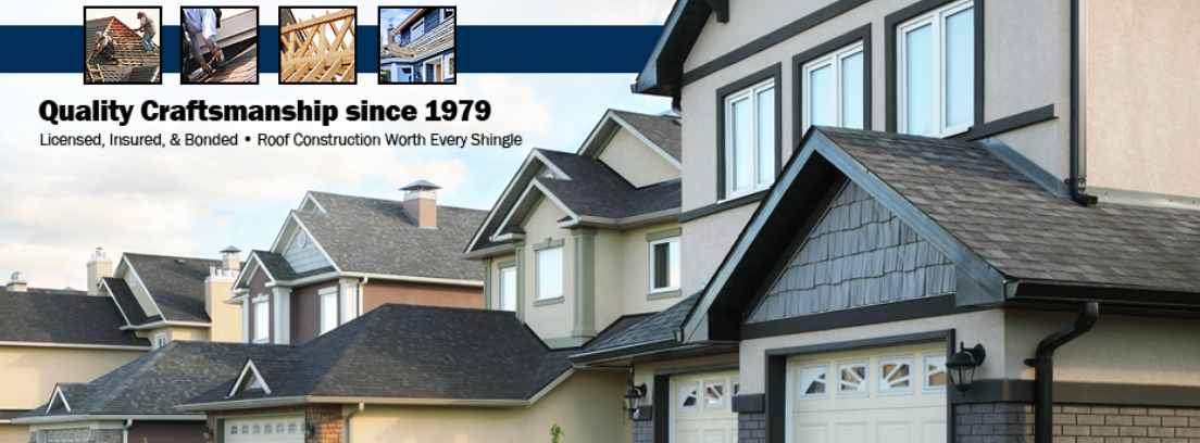 Quality Roofing and Construction Logo