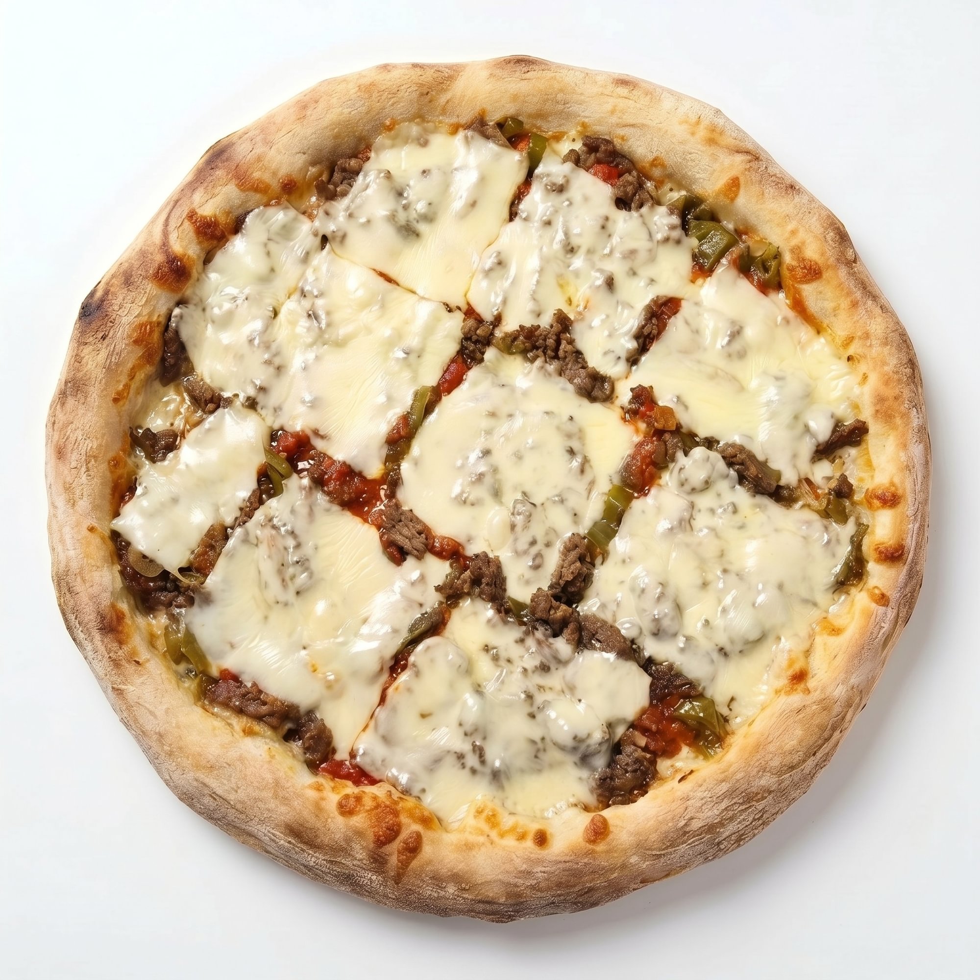 Cheesesteak Pizza