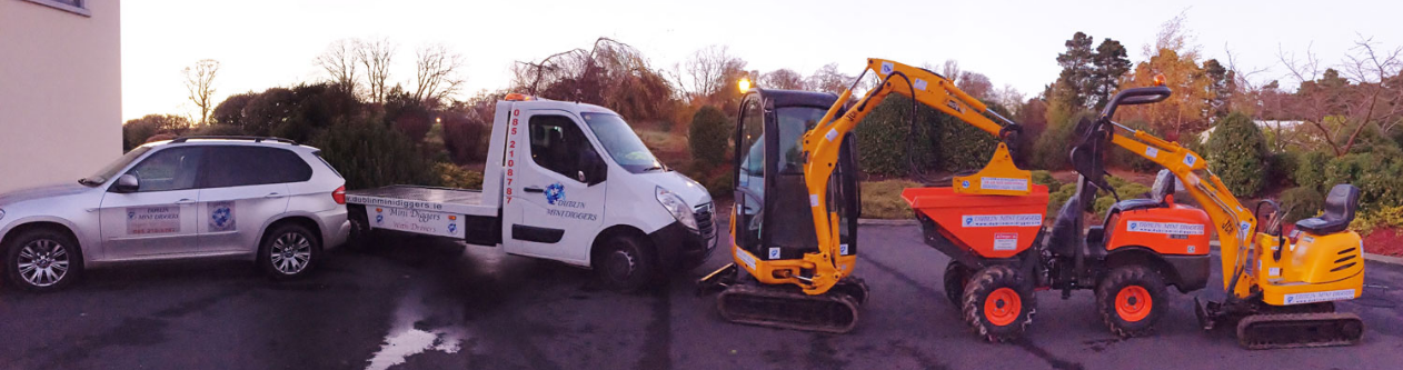 Dublin Mini Diggers, Machinery Hire, Dublin