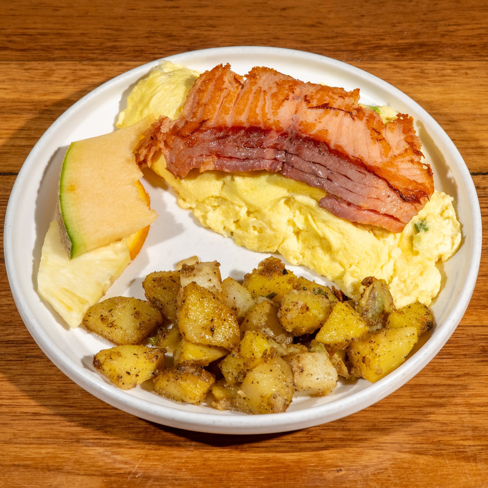*Smoked Salmon Scramble