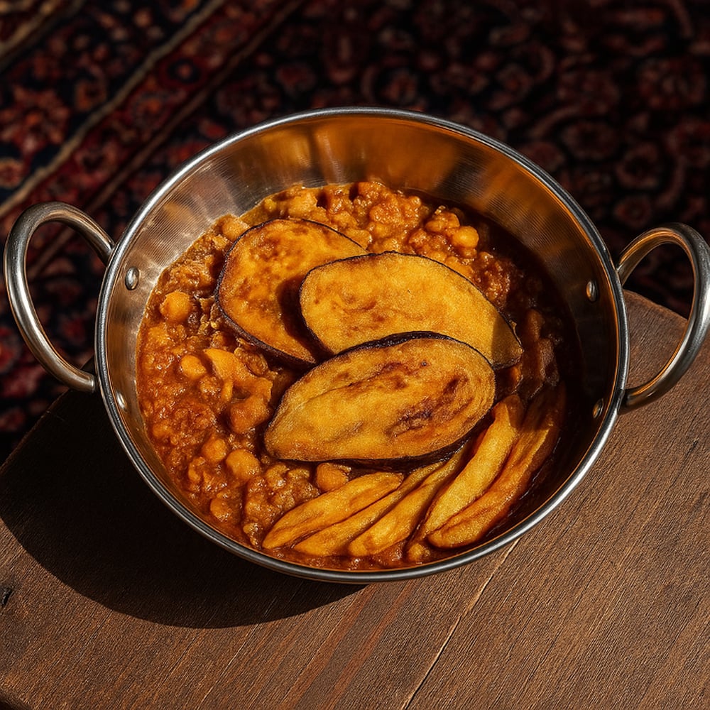 Gheymeh Bademjan (قیمه بادمجان)
