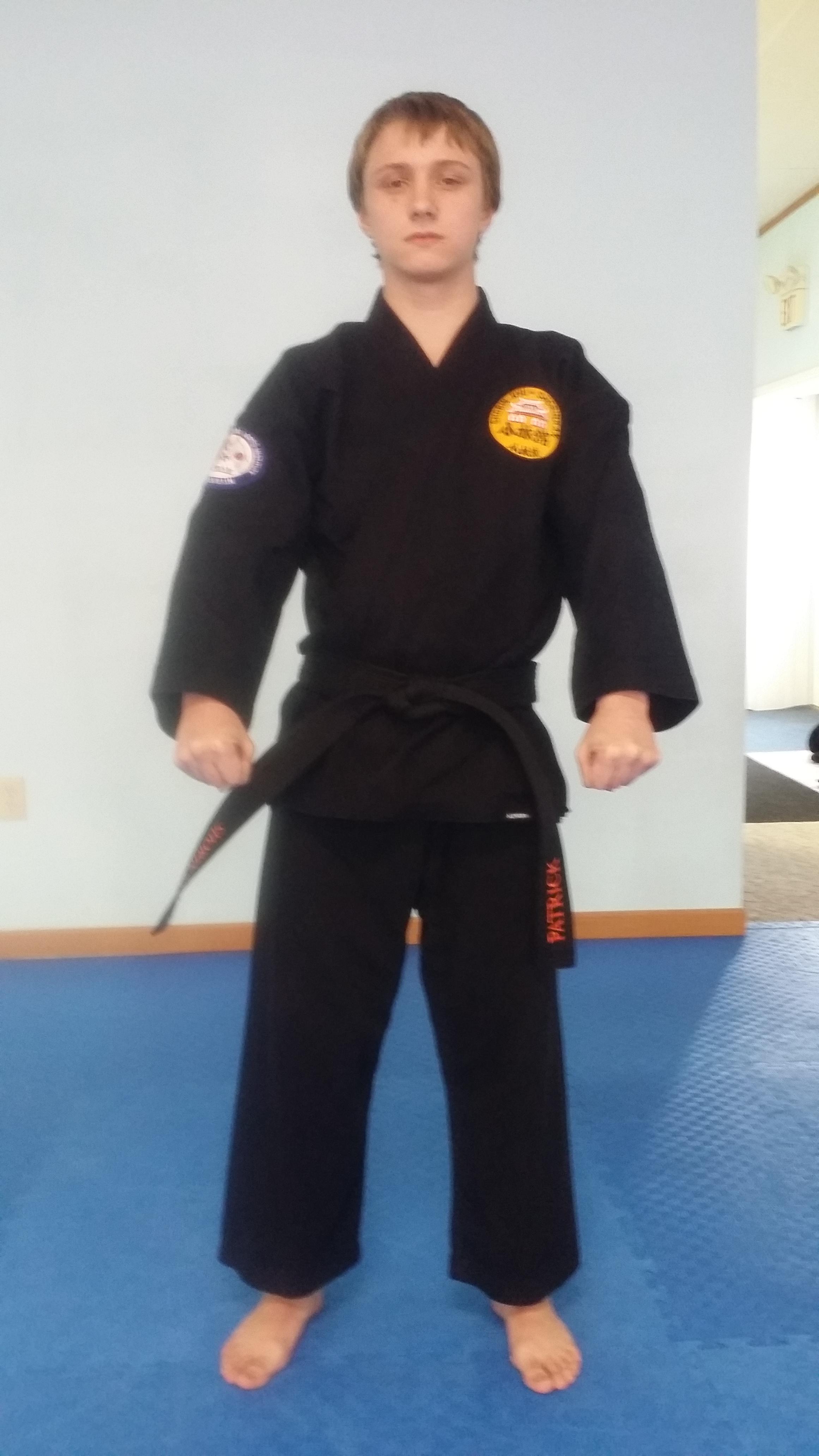 7 year student Junior BB and has recently earned  his Shorin-Ryu BB Great competitor Junior instructor Great Person and role model