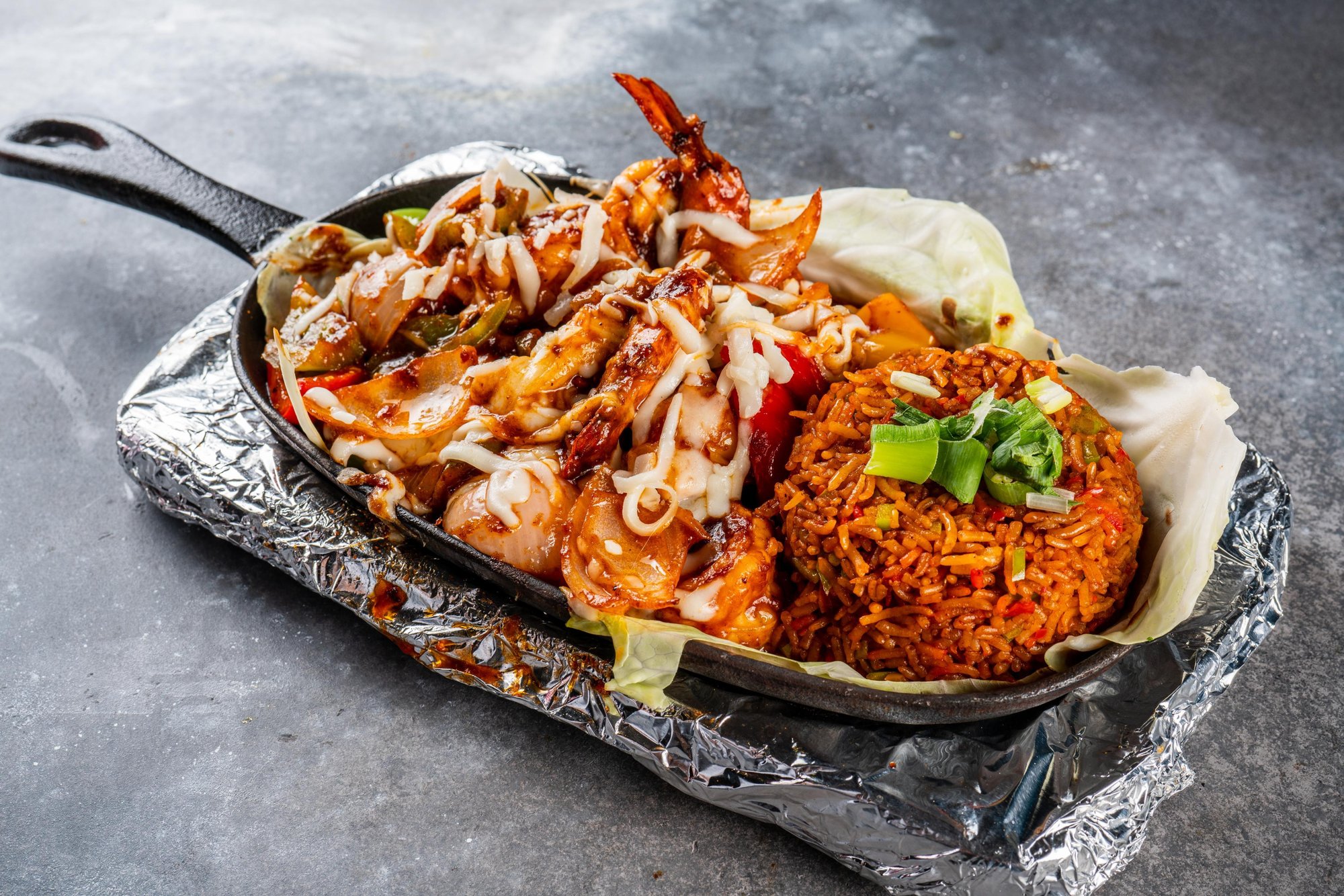 Shrimp Fajita Plate