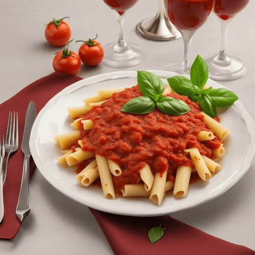 Ziti with Sauce