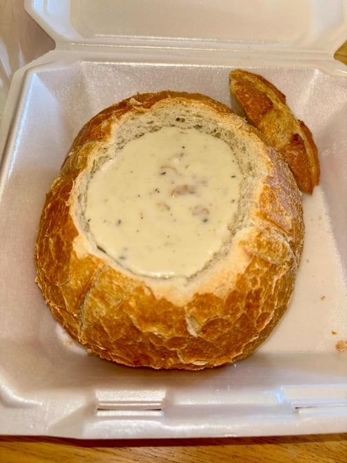 Soup in a Bread Bowl