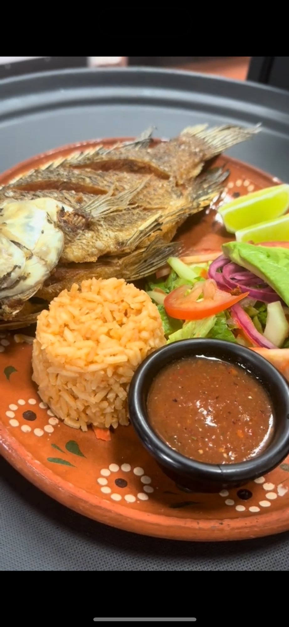Mojarra frita