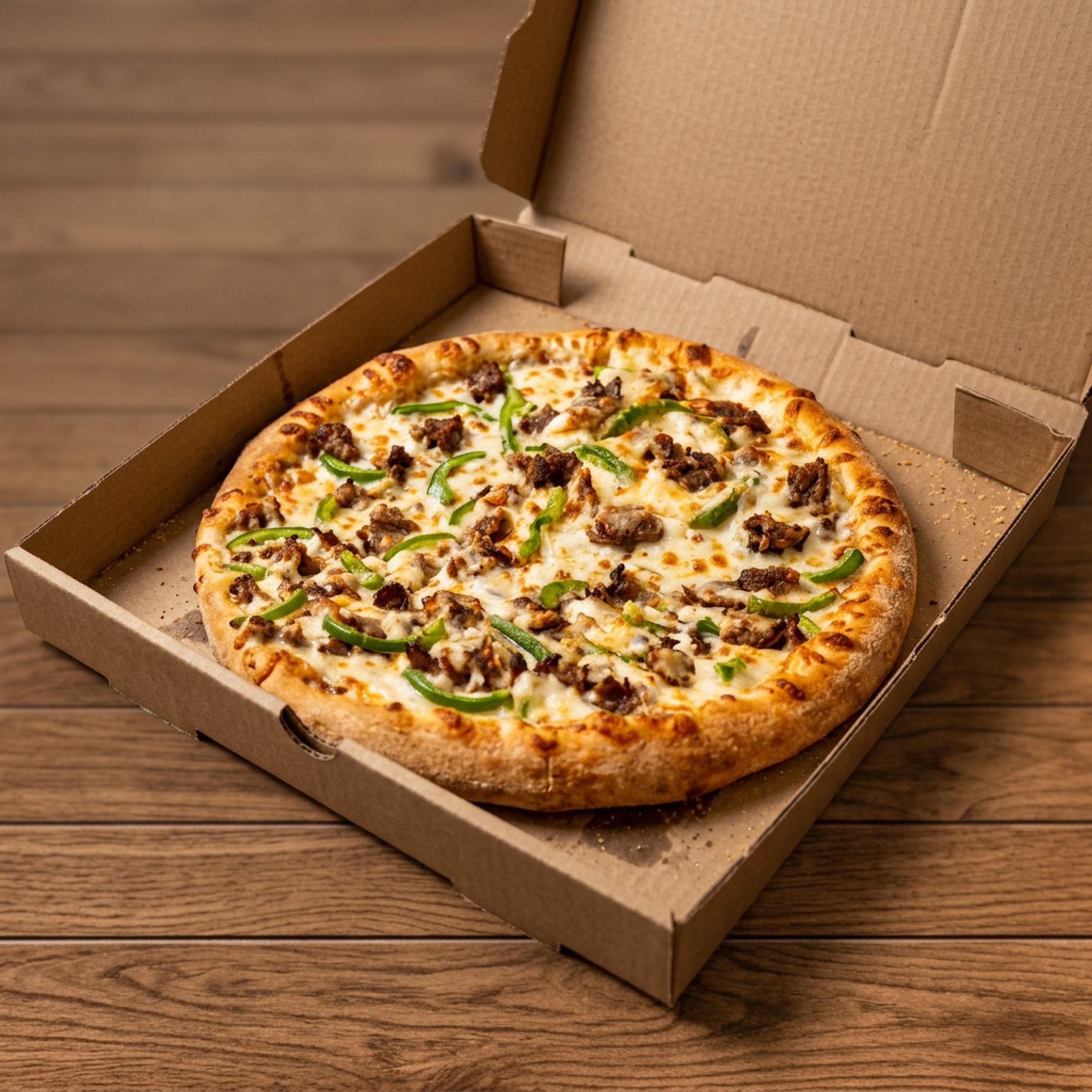 Philly Steak Pizza