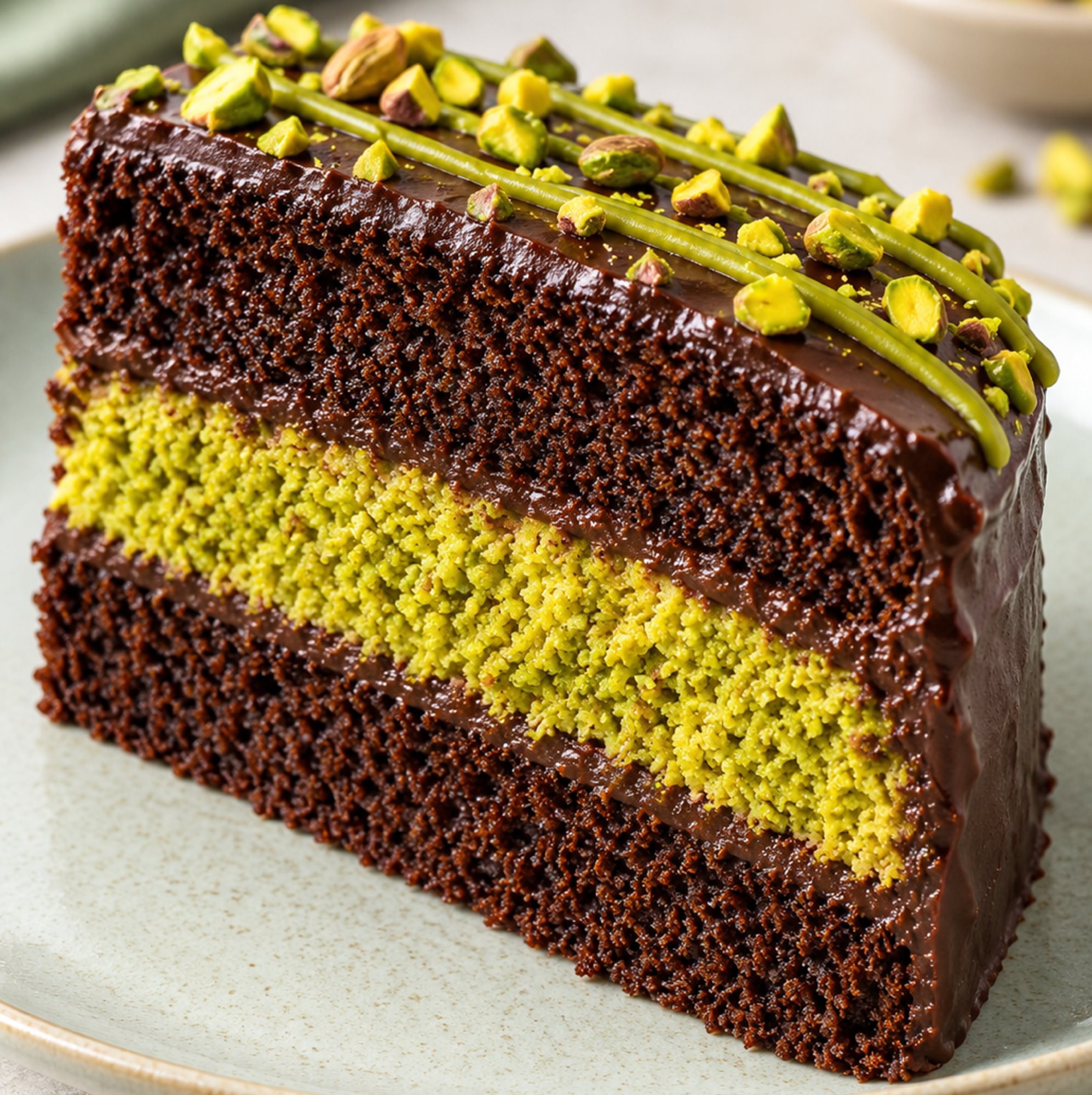 Dubai Chocolate Cake