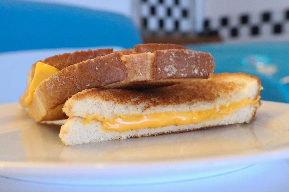 .Classic Grilled Cheese