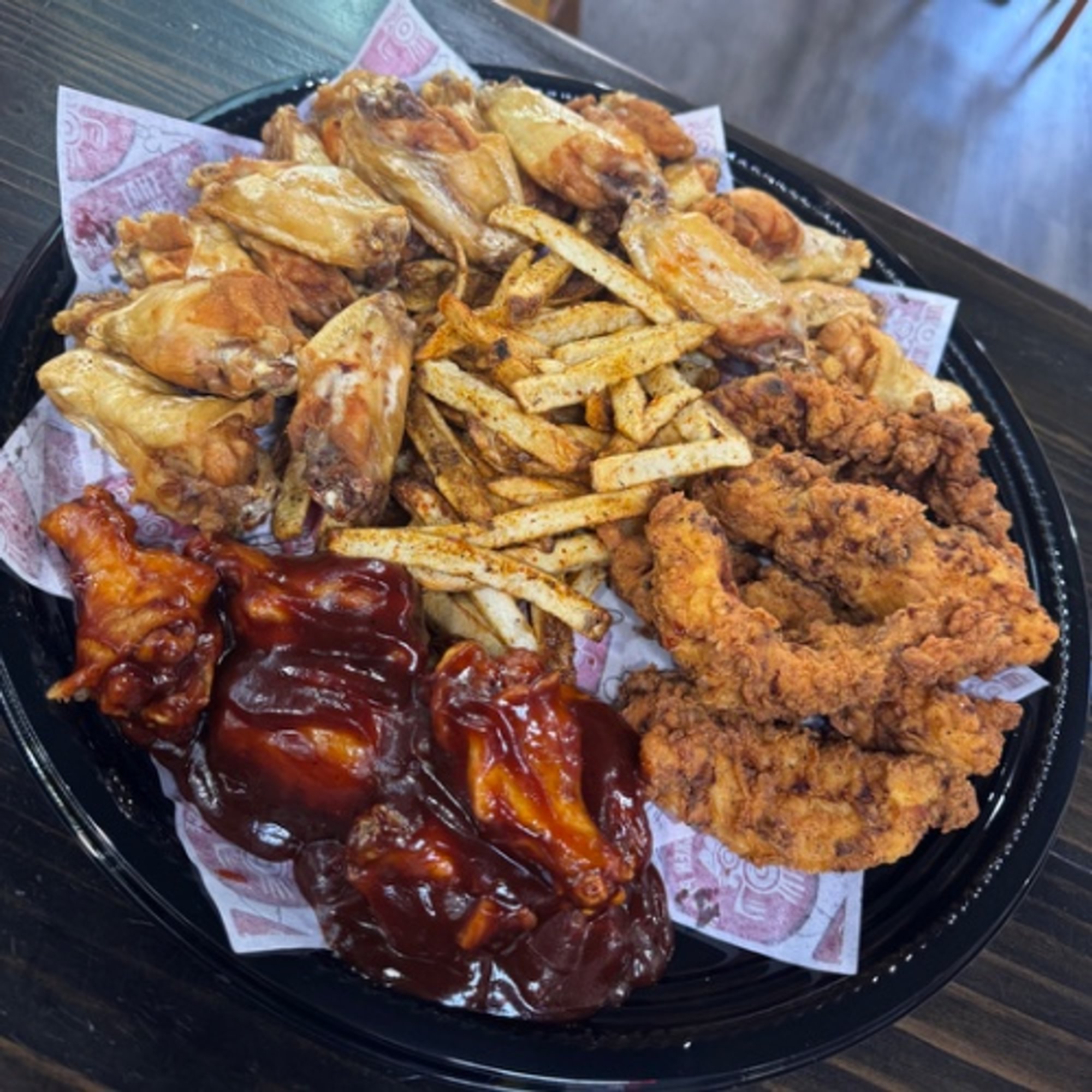Family Wings (20) & Tenders (10) Feast With Tots or Fries