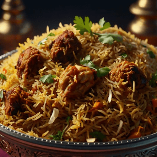 Chicken Fry Biryani - Family Pack