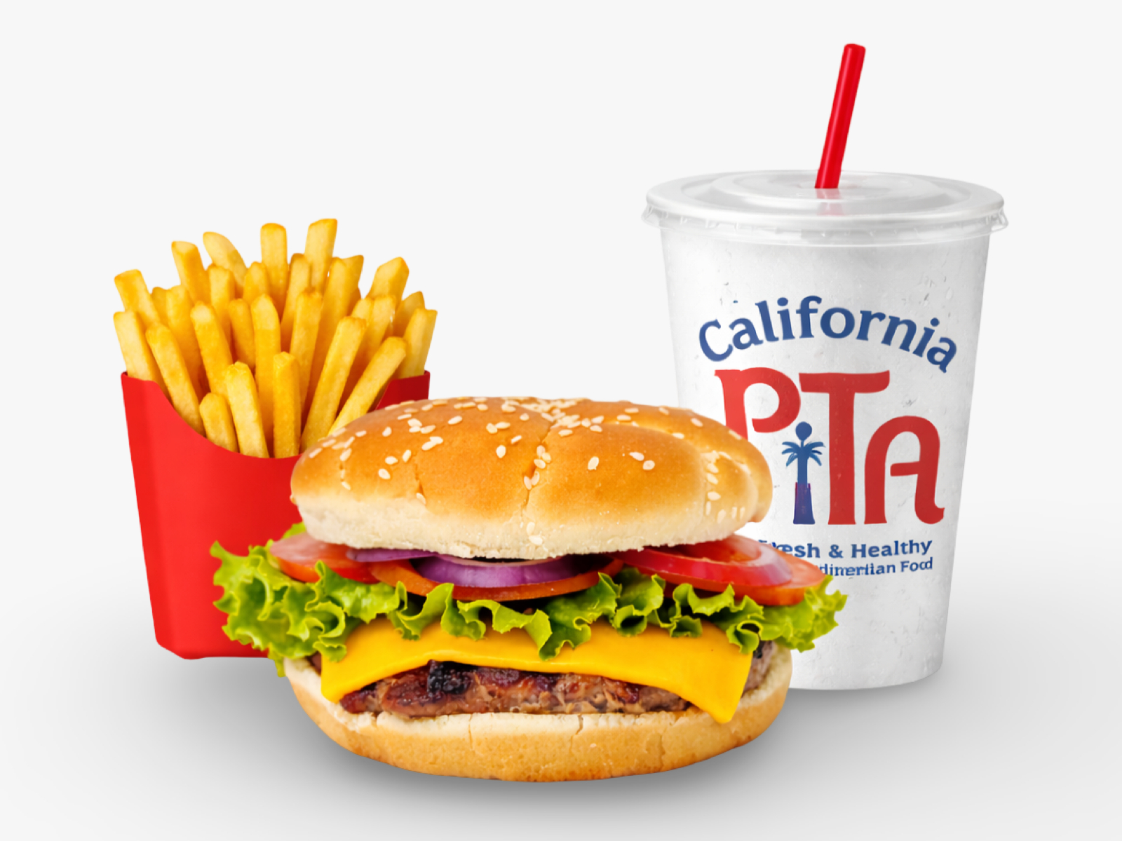 Cheese Burger Combo
