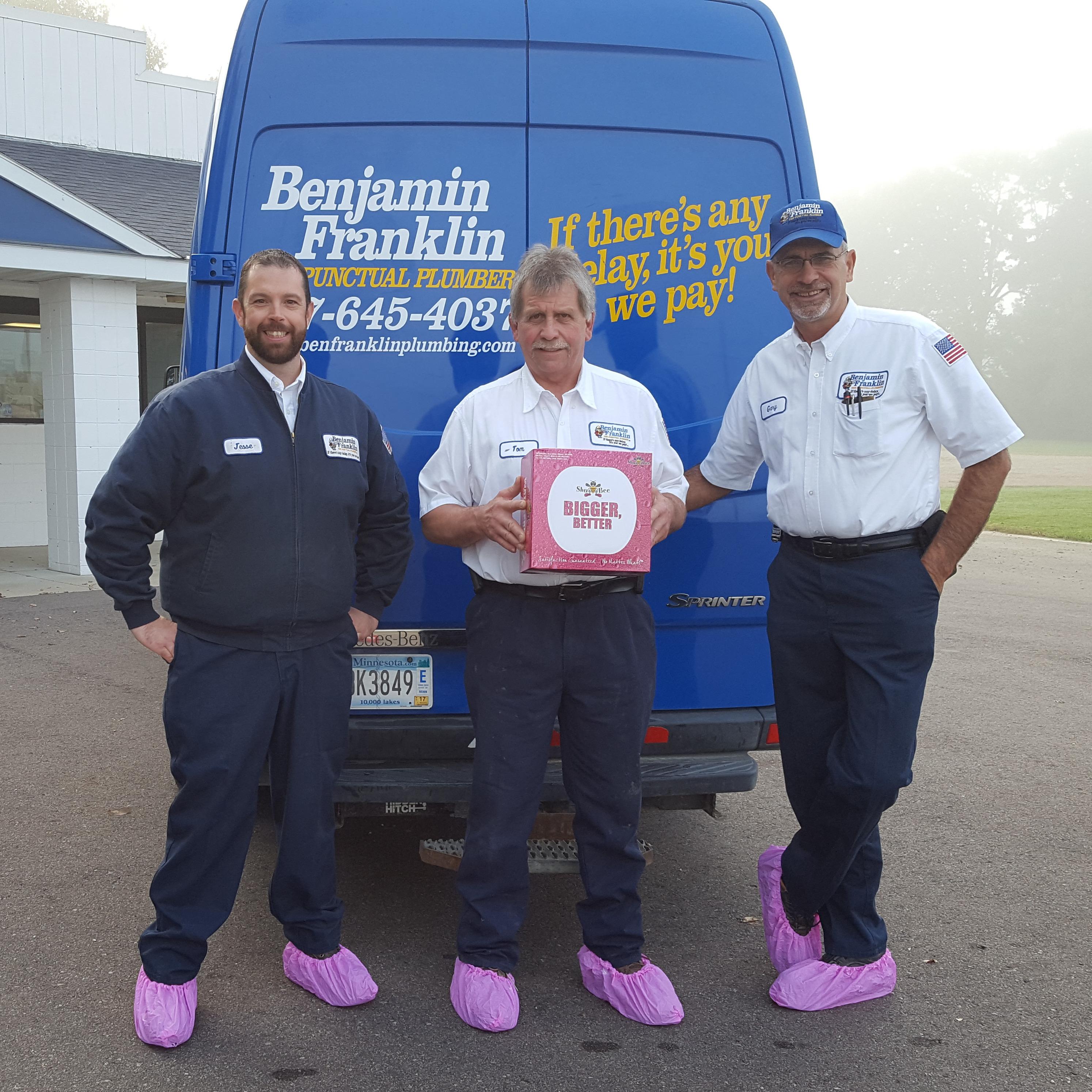 Benjamin Franklin Plumbing Logo