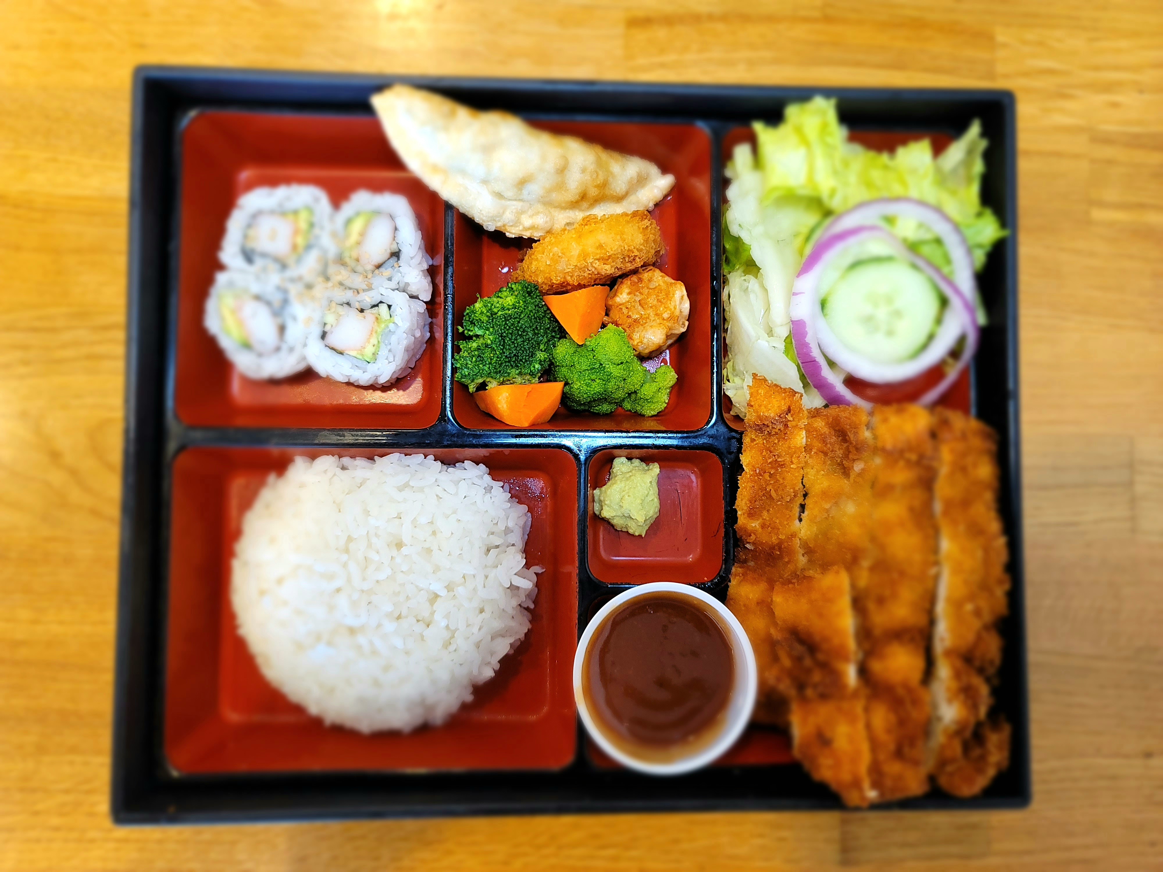 Panko Chicken Bento
