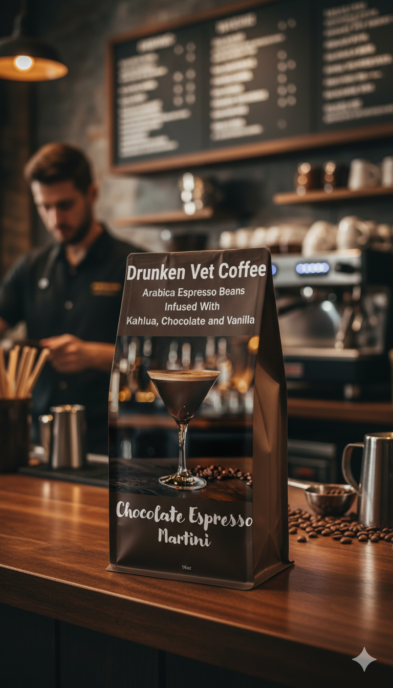 Drunken Vet coffee Image