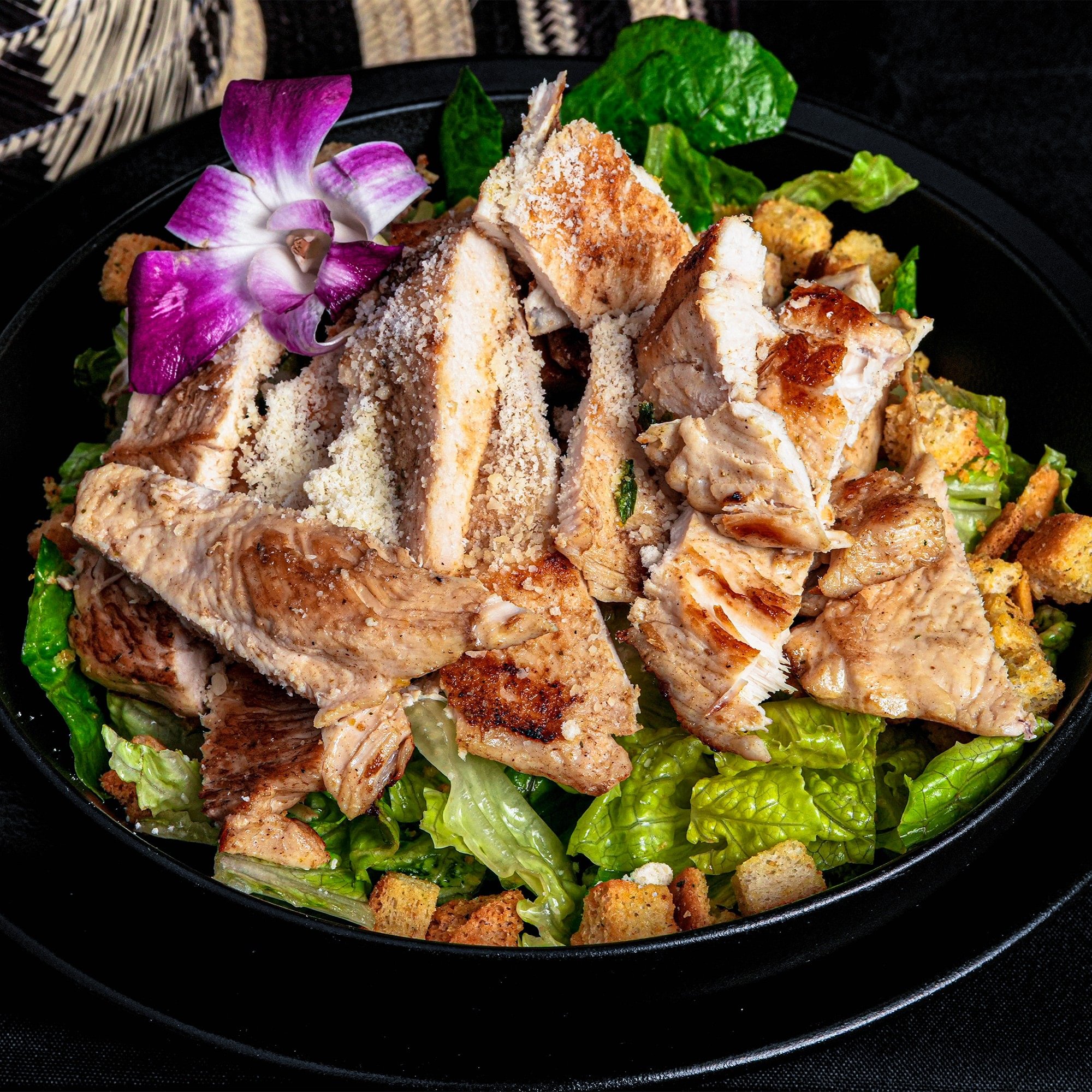 Ensalada Cesar Con Pollo