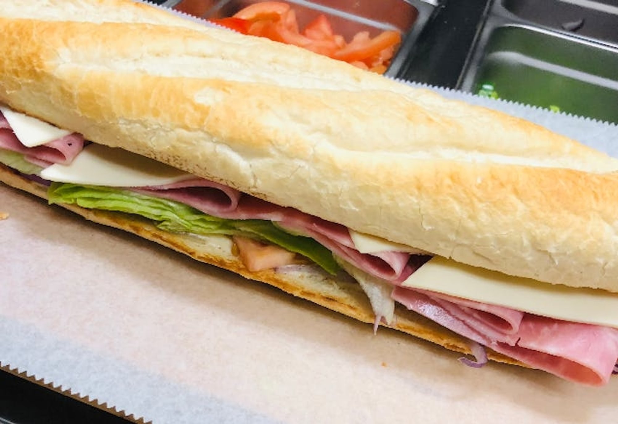 Ham & cheese sub