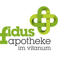 Logo der fidus-Apotheke im VITANUM