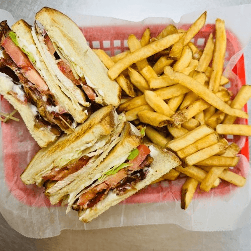 Grilled Chicken Club Sandwich