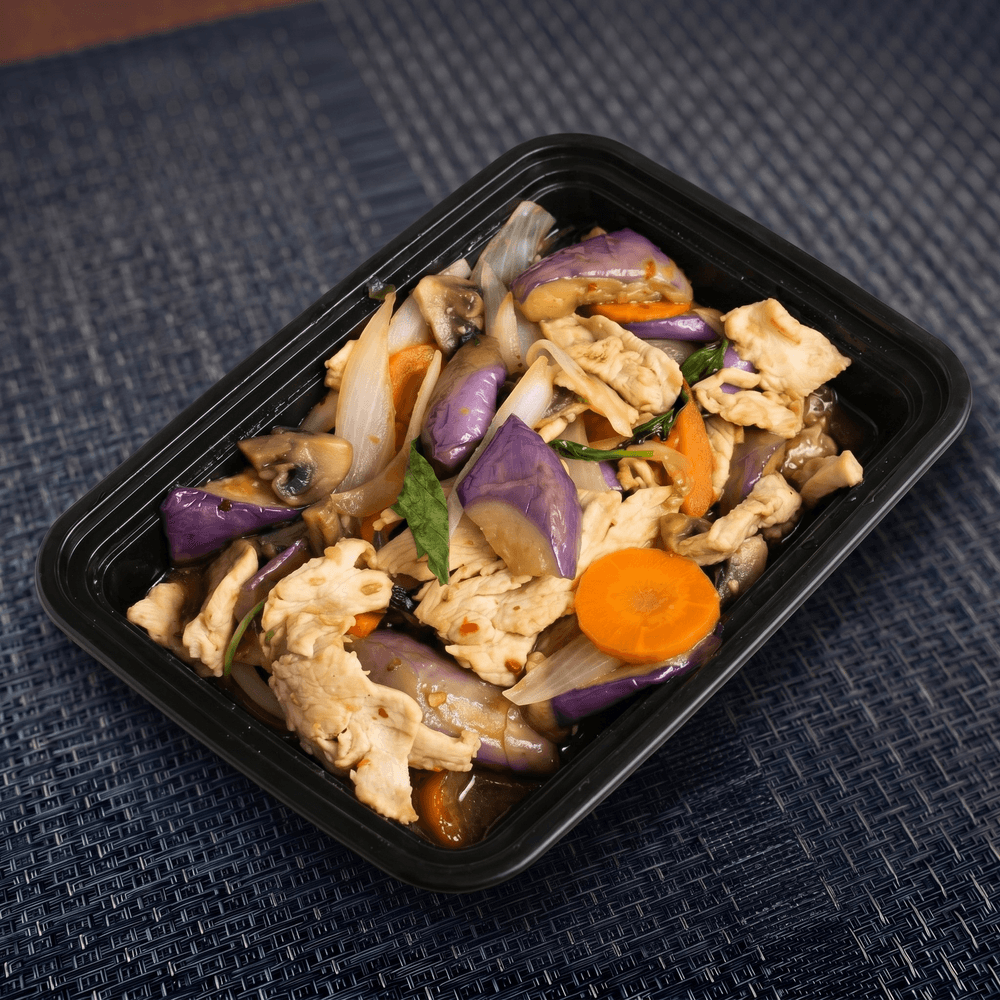 Spicy Eggplant Stir Fry