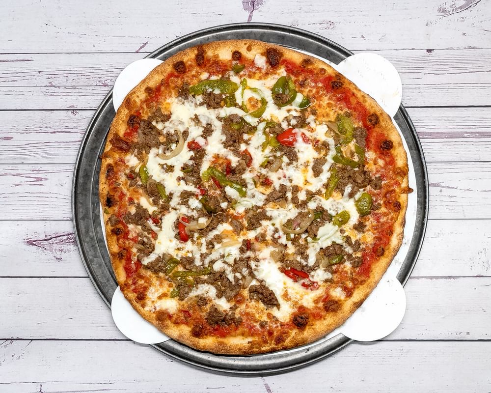 The Philly Pie Pizza (Cheesesteak)