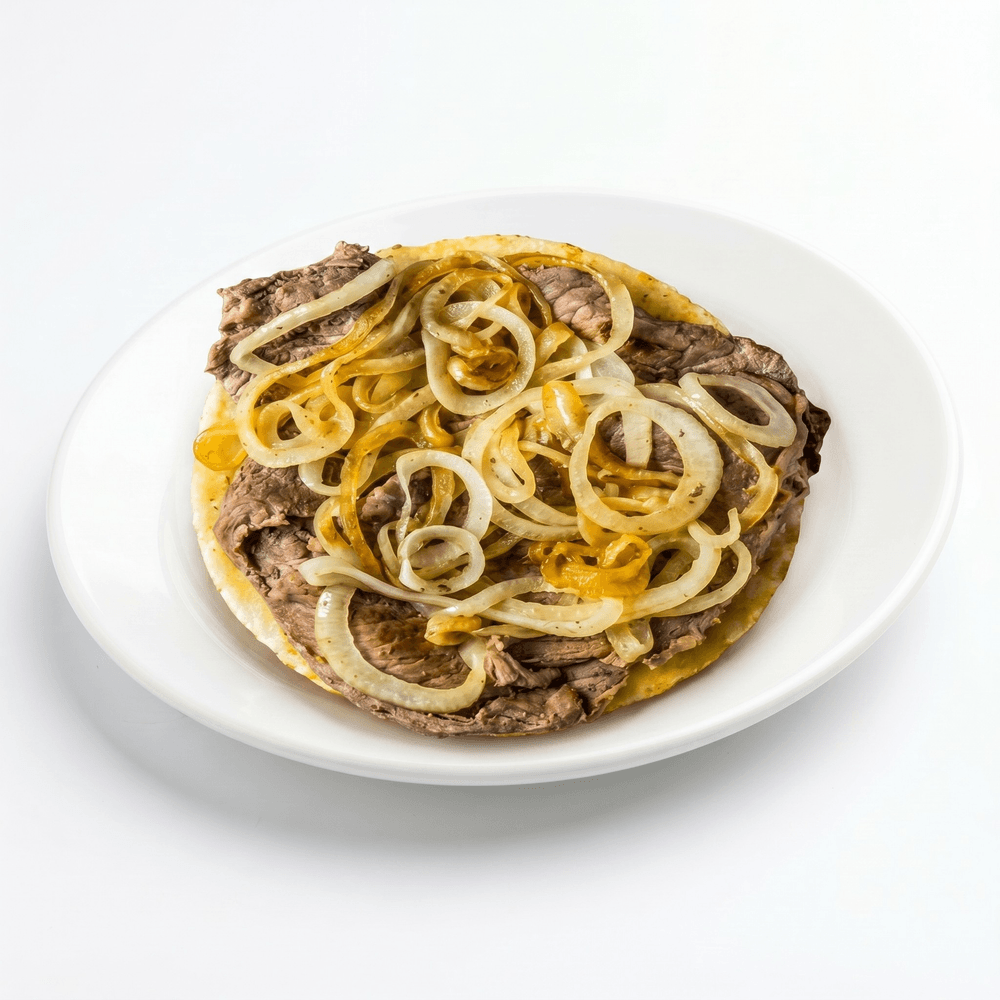 Marinated Steak Arepa