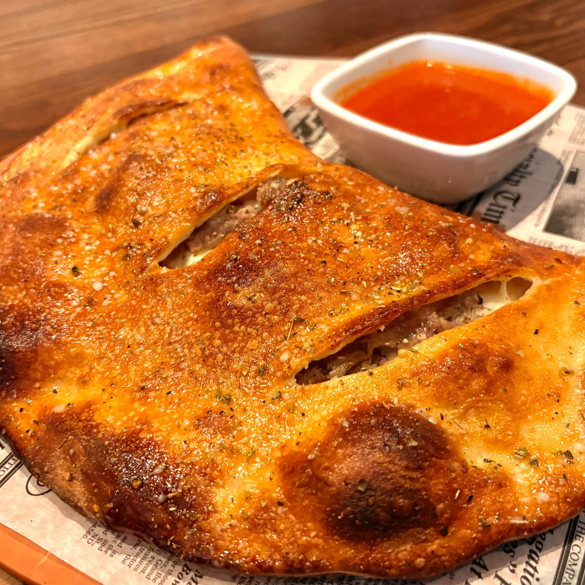 12" 3-Cheese Calzone Pizza
