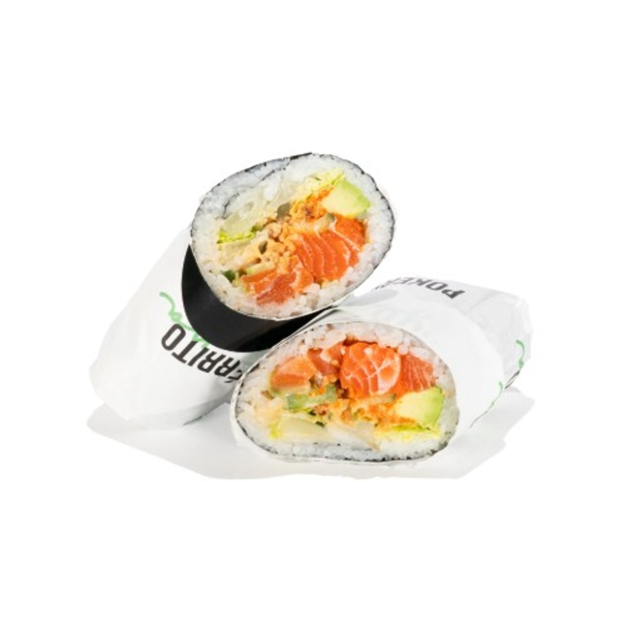S3. Golden Salmon Sushi Burrito