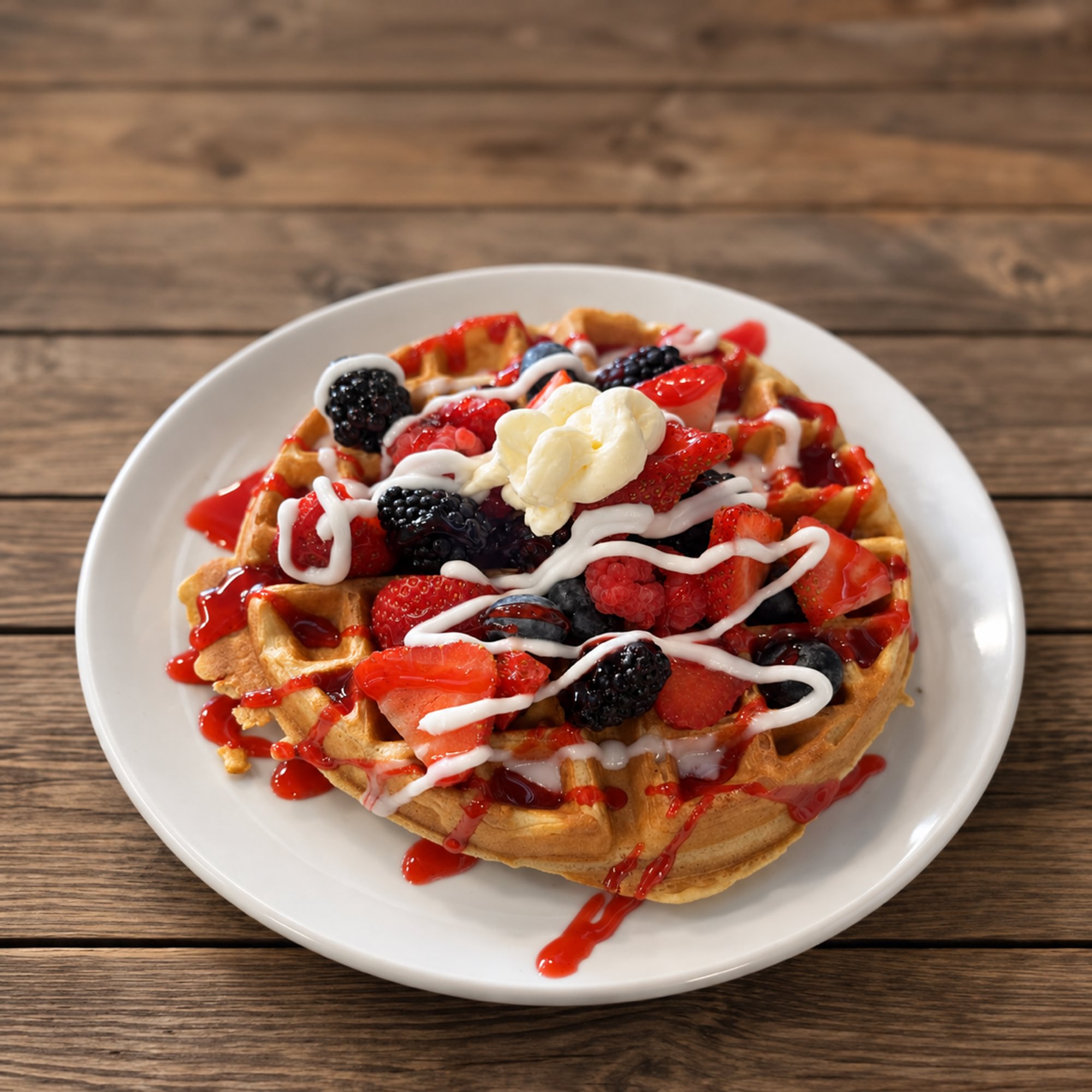 Very Berry Waffle