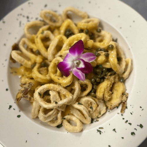 Fried Calamari ala Romano (appetizer)