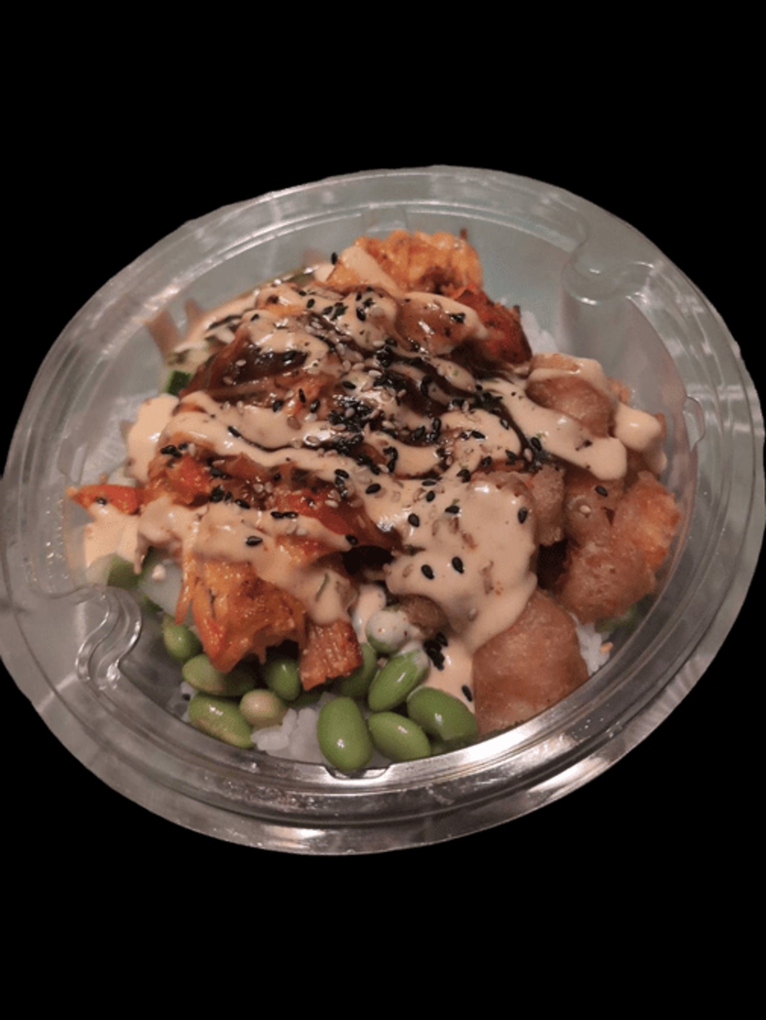 Baked Dynamite Poke Bowl (Cooked)