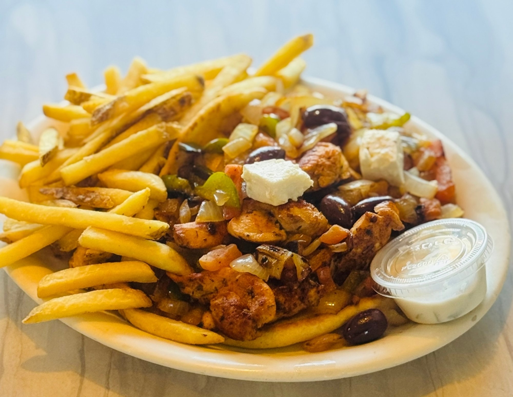 Chic Souvlaki Pita Special