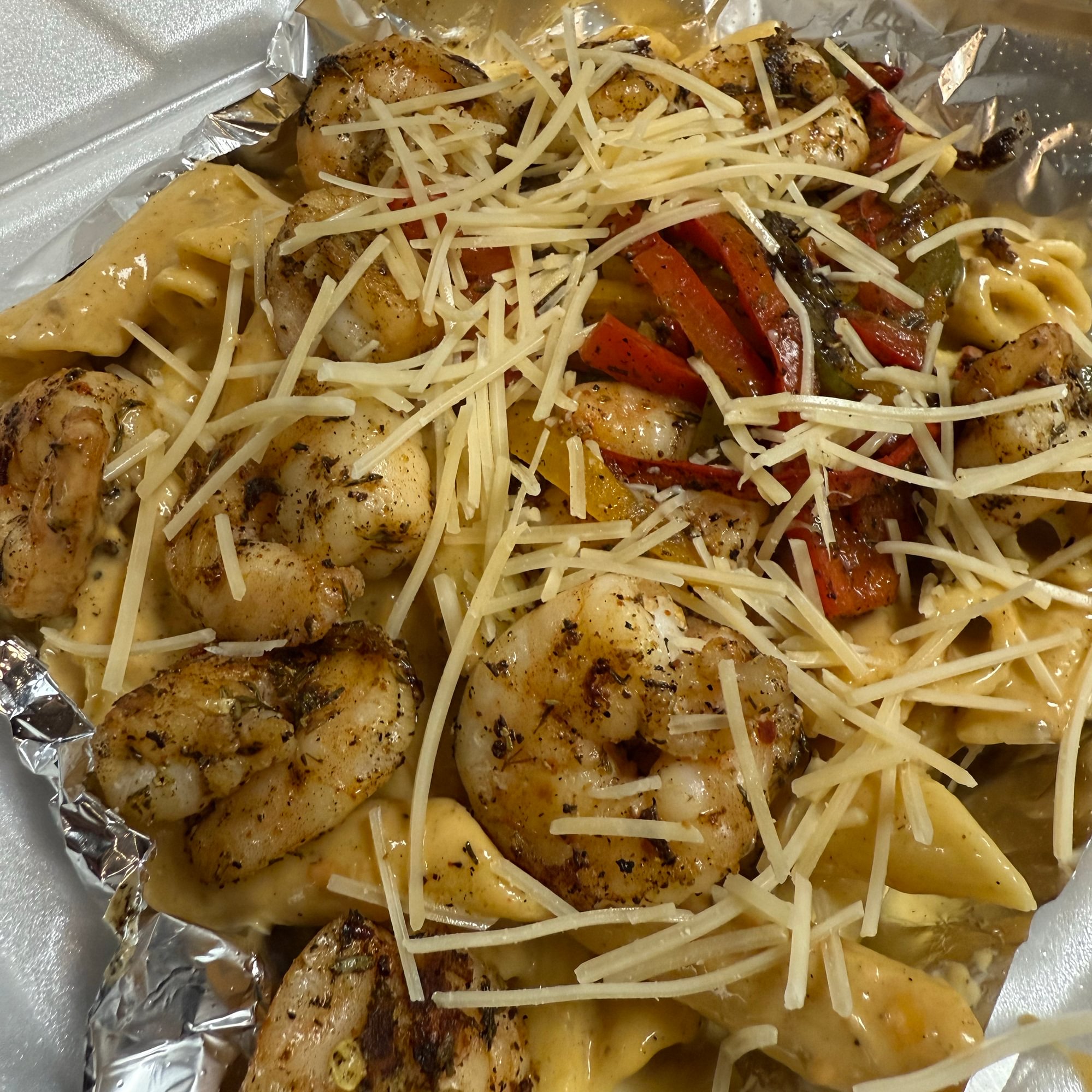 Shrimp Rasta Pasta