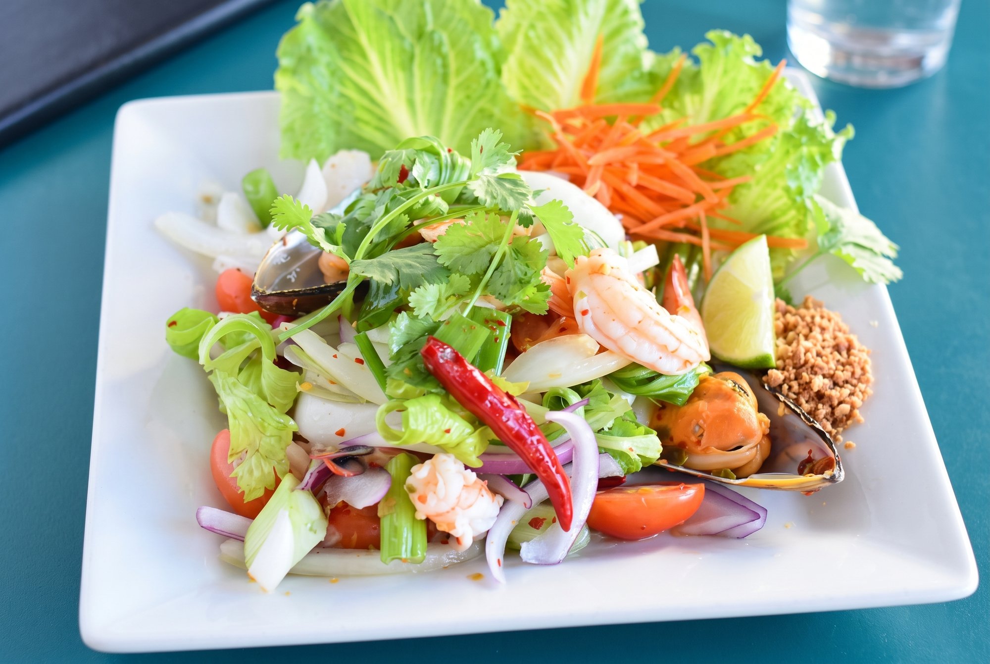 30. Spicy Seafood Salad