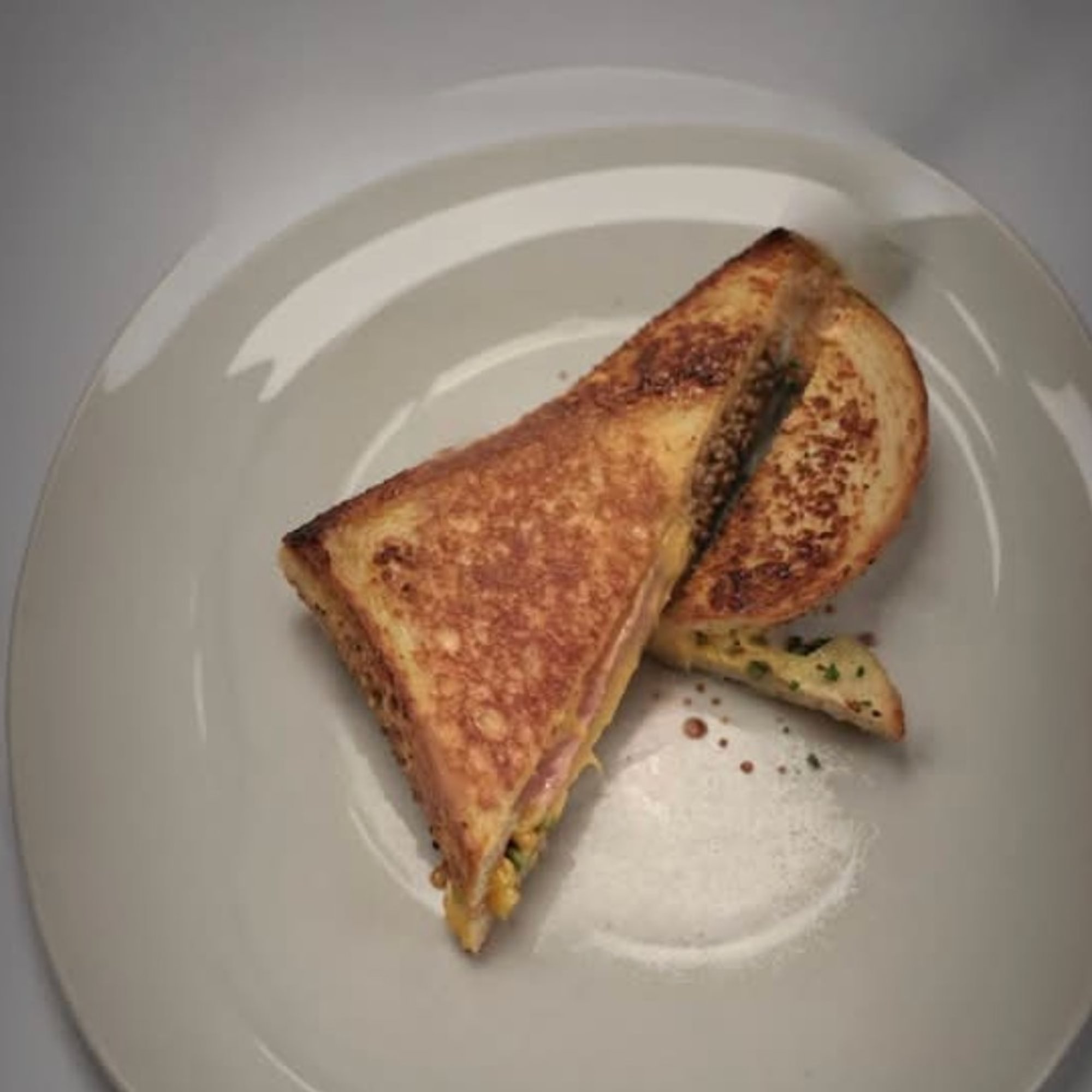 Grilled Ham & Cheese Melt