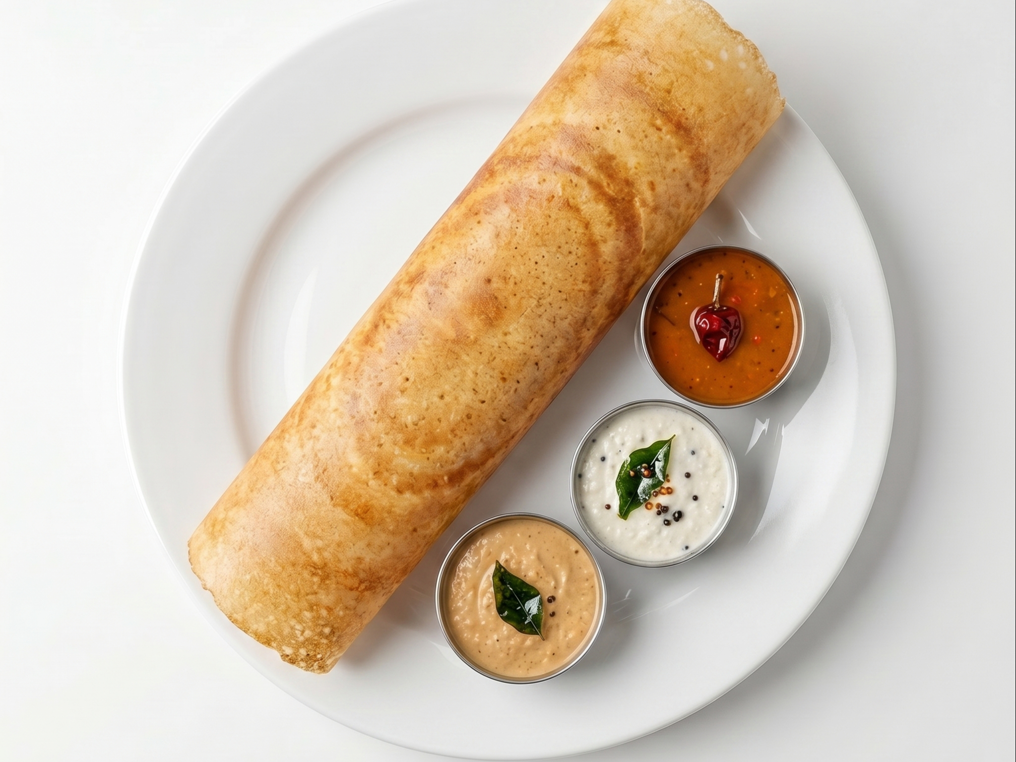 "Egg" Dosa (Crepe Stuffed with Egg)