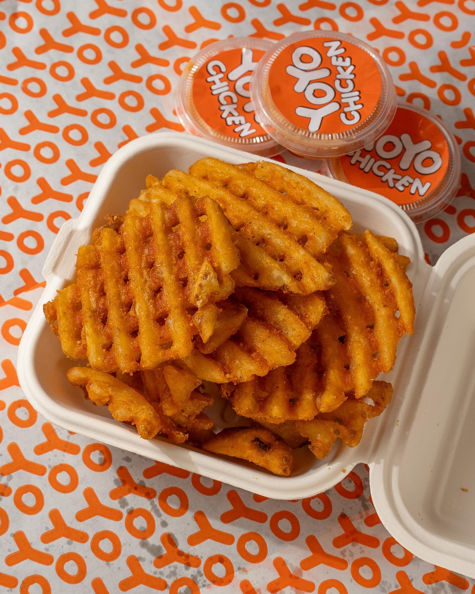 Waffle Fries Large
