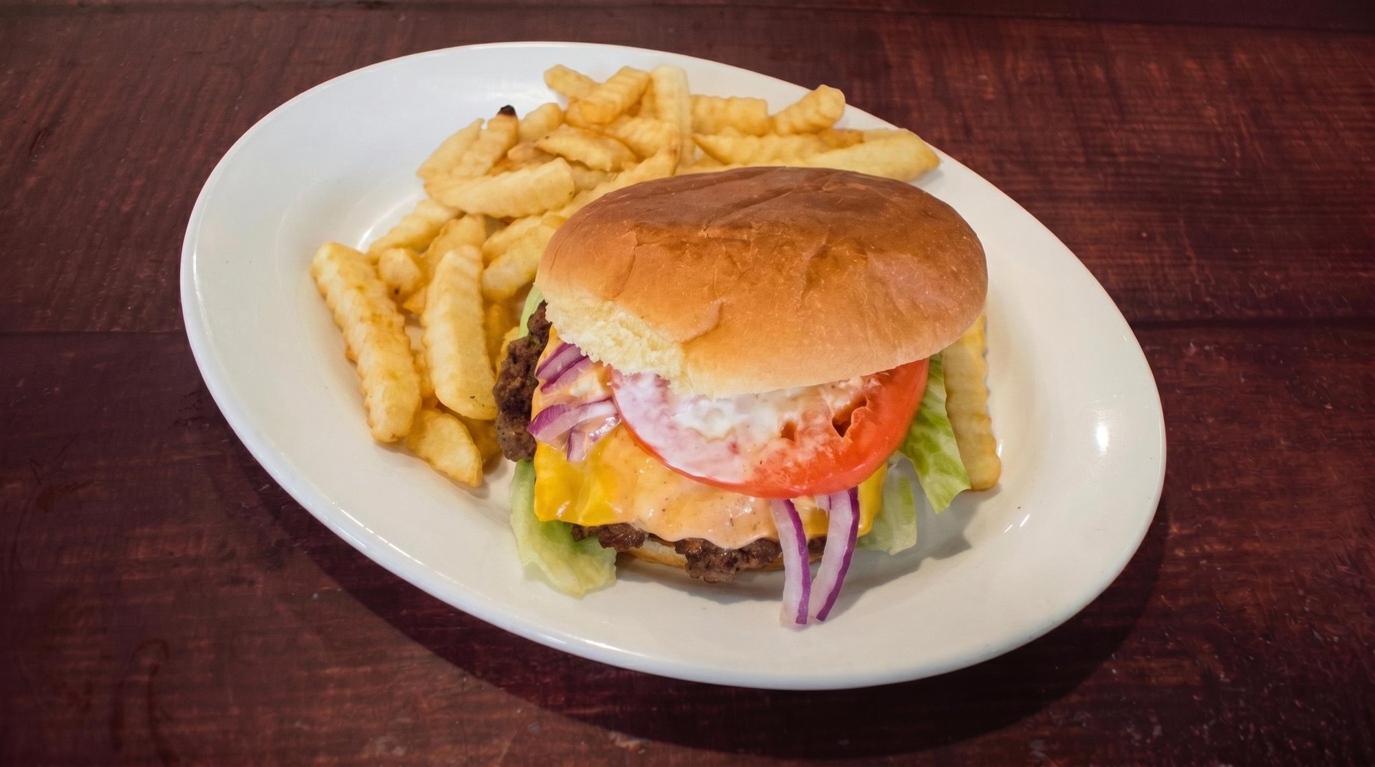 Chipotle BBQ Burger Dinner