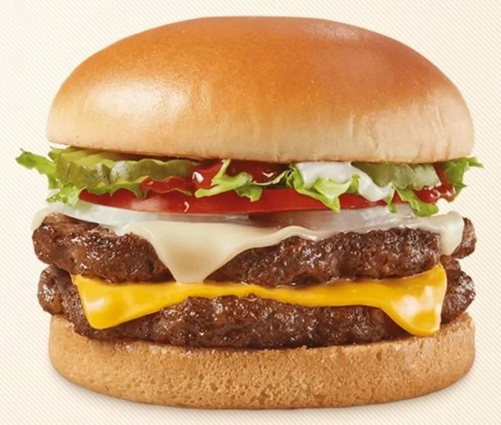 TRIPLE Smash CHEESEBURGER Deluxe