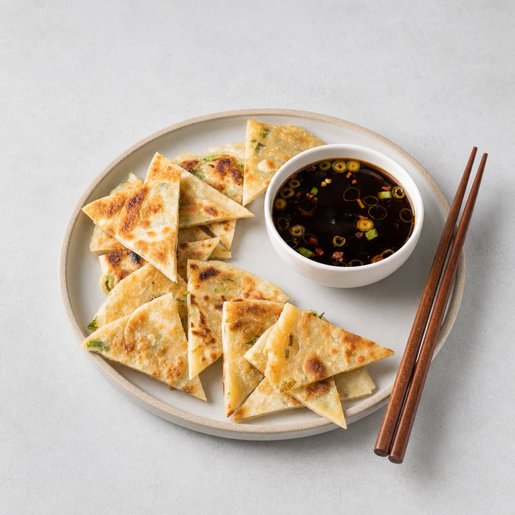 A05 Scallion Pancakes 葱油饼