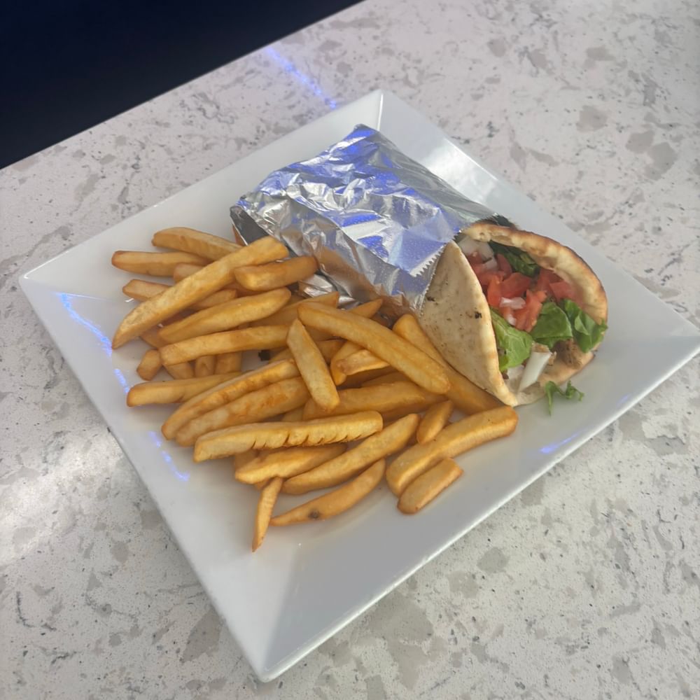Souvlaki Chicken Wrap