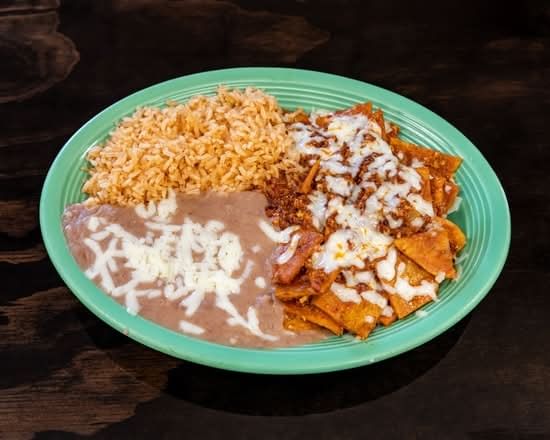Chilaquiles Con Chorizo Plate