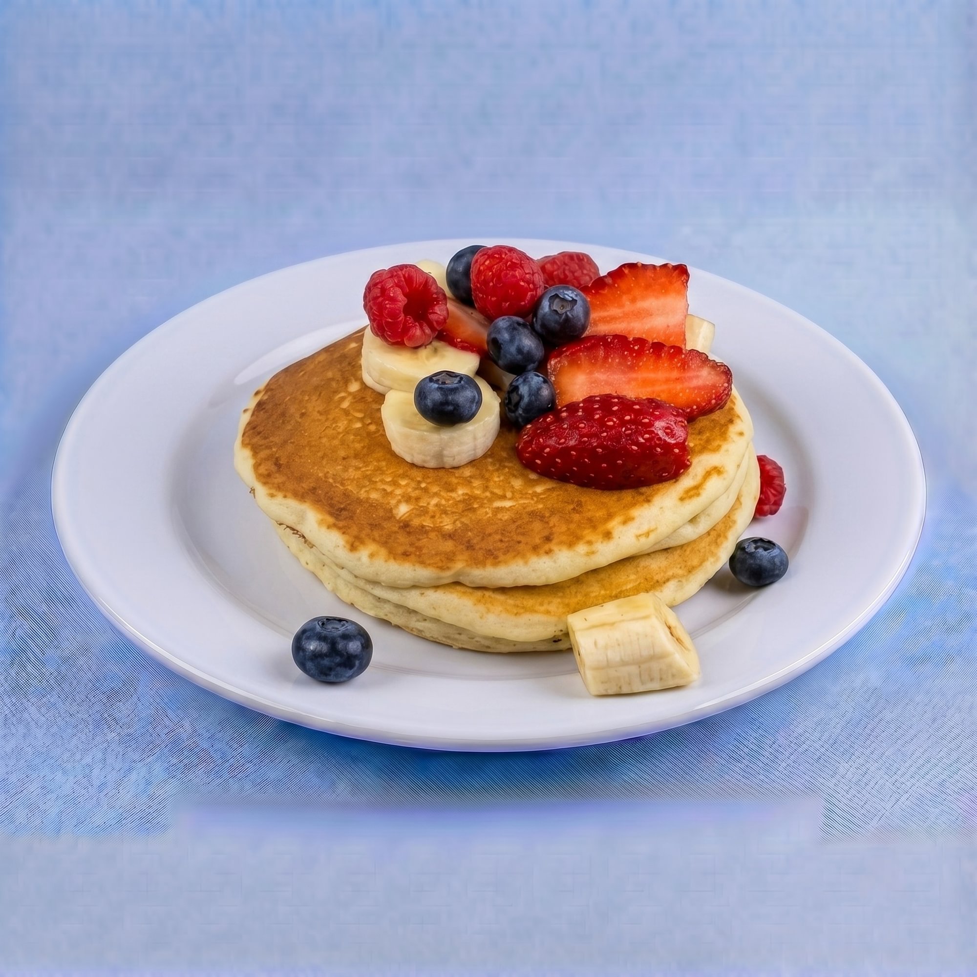 Strawberries Pancakes