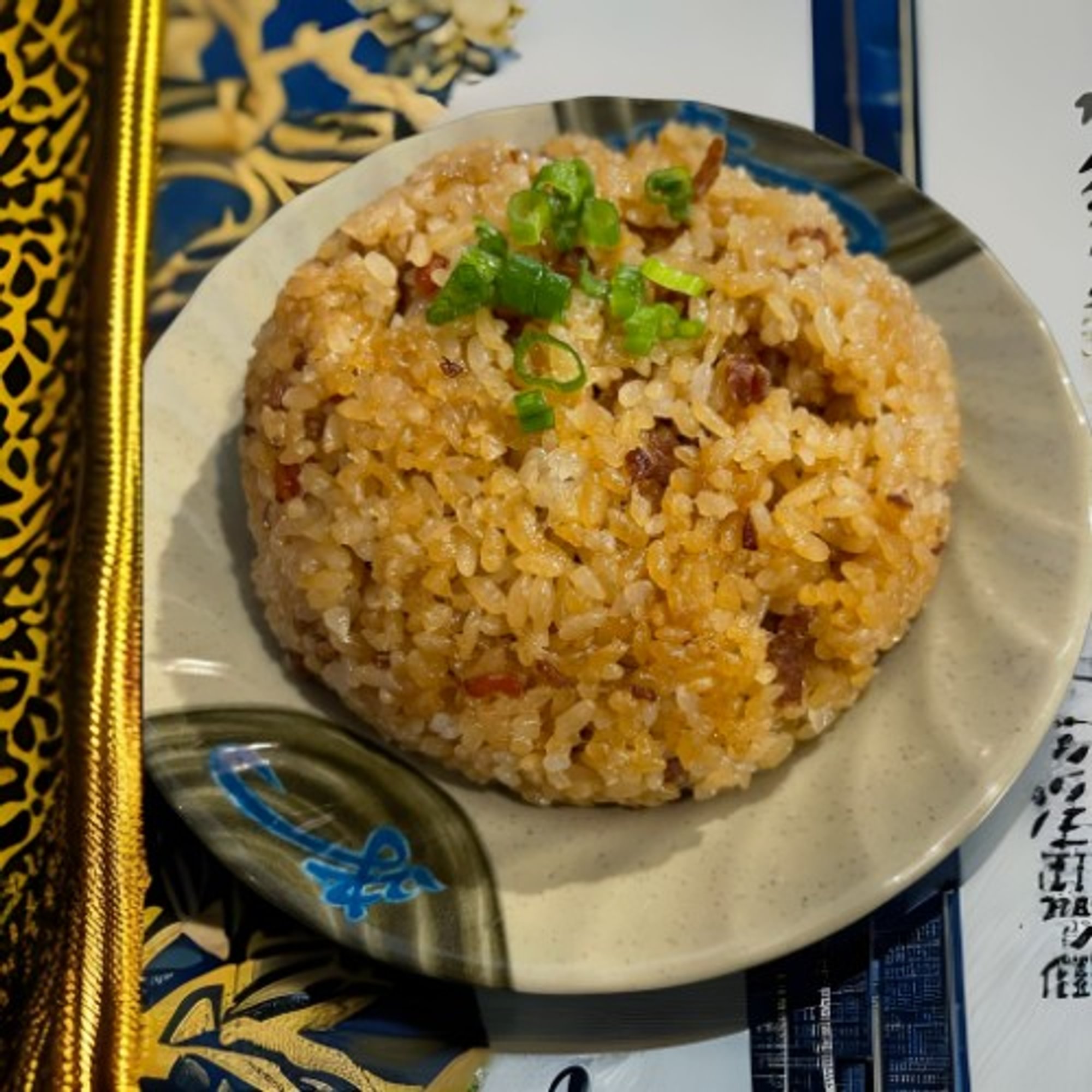 Sticky Rice with Chinese Sausage